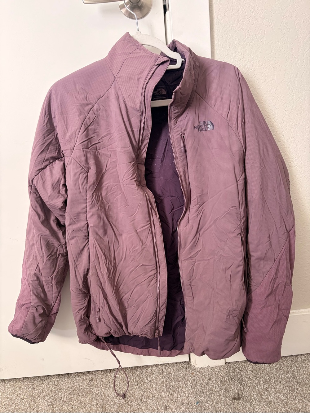 The North Face Women's Puffer Jacket in Dusty Rose